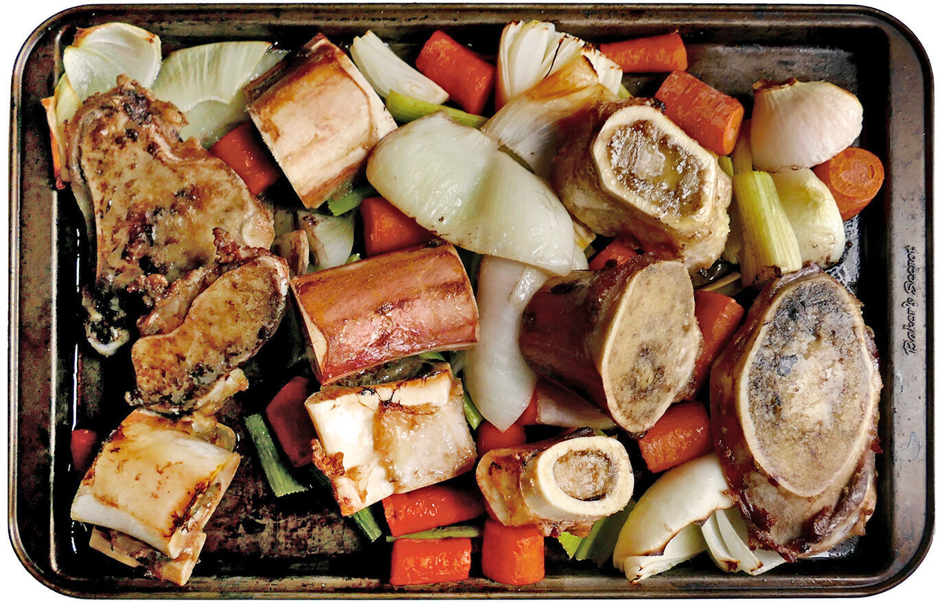 Roasting bones